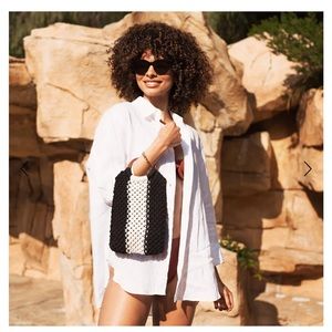 LAUDE THE LABEL Gabby Mini Macrame Bag